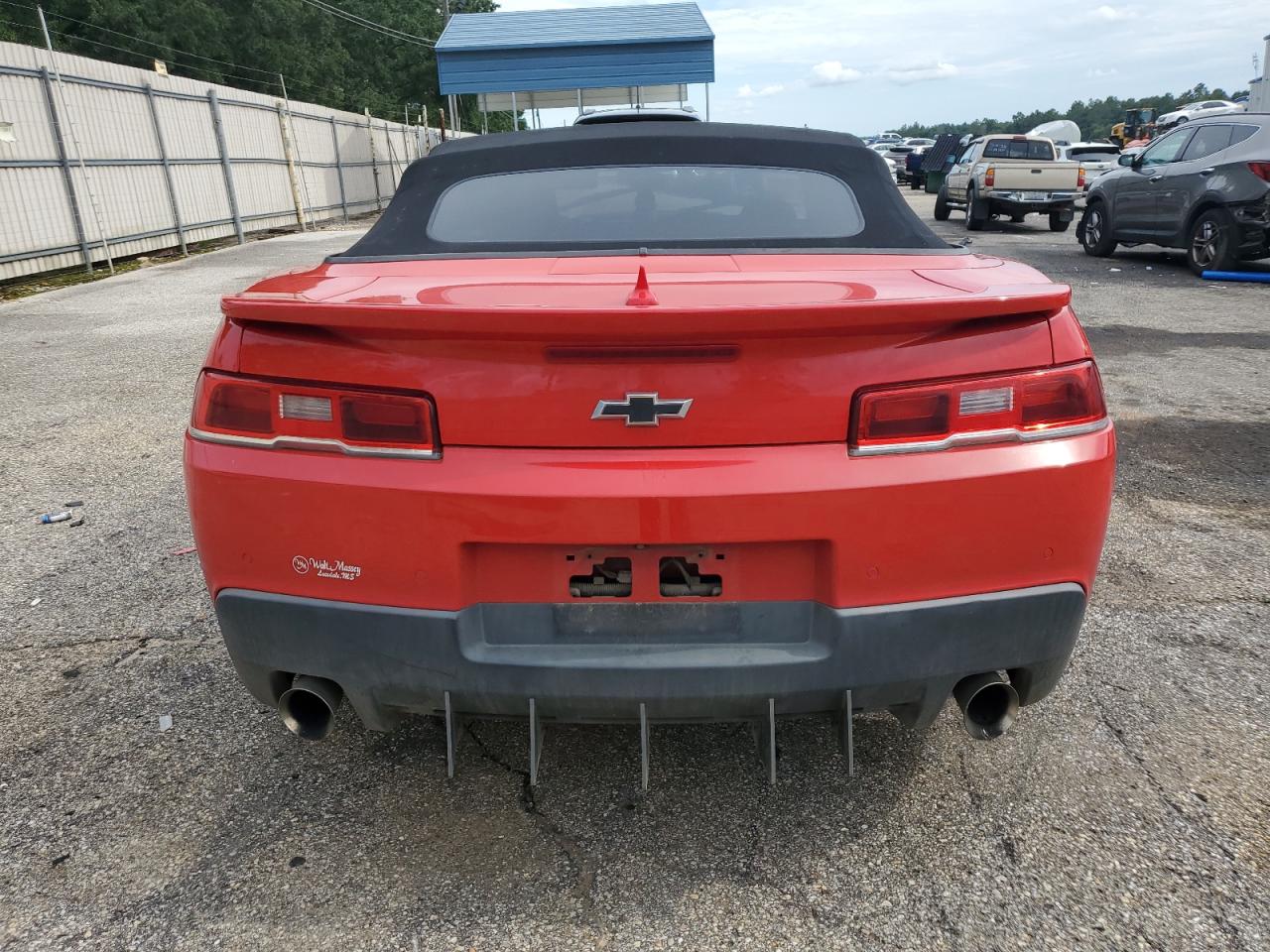 2015 Chevrolet Camaro Lt VIN: 2G1FD3D31F9131966 Lot: 62449104