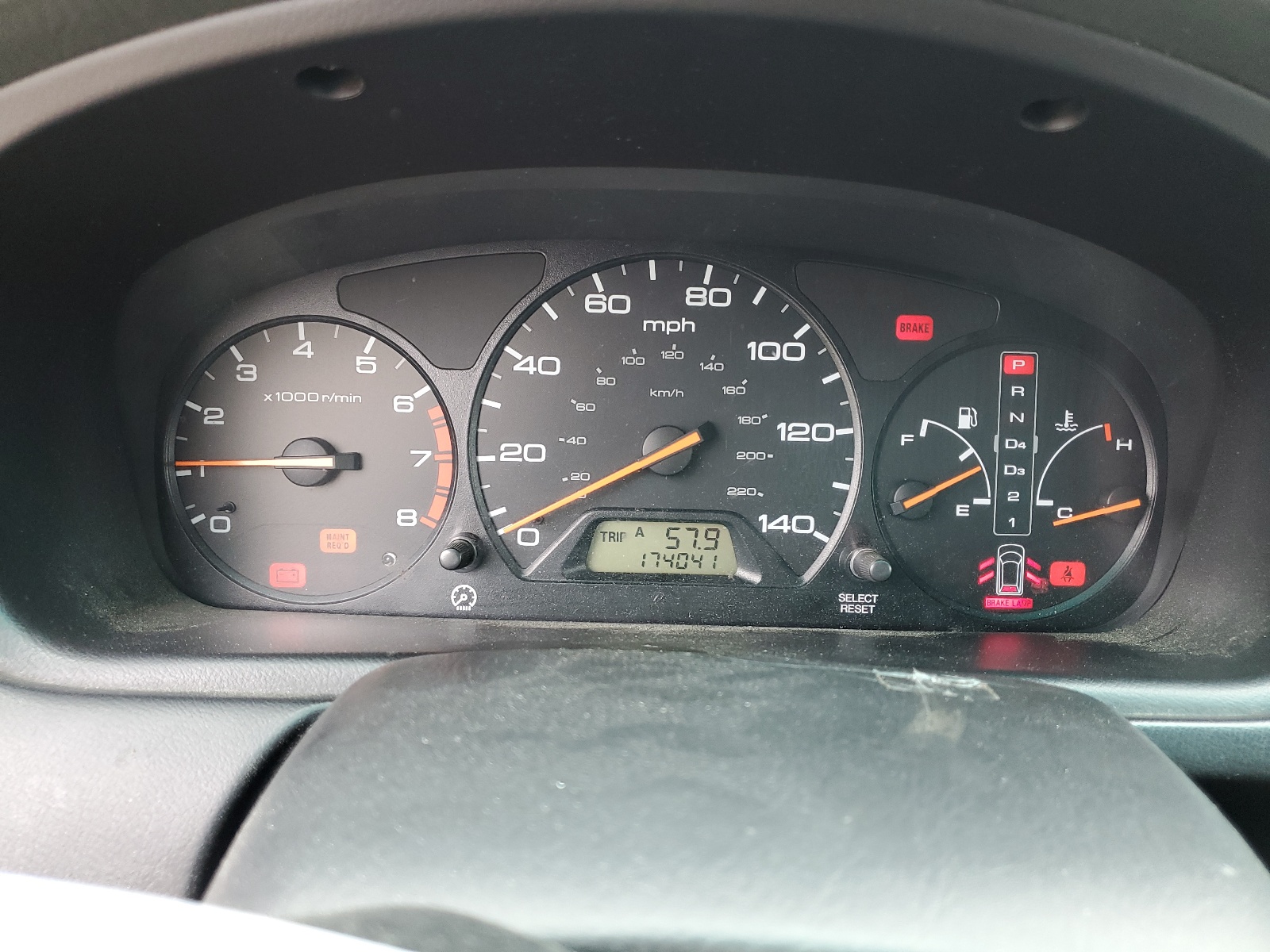 2HKRL18611H624665 2001 Honda Odyssey Ex