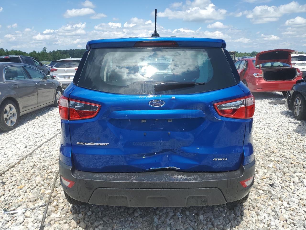 2022 Ford Ecosport S VIN: MAJ6S3FL2NC460215 Lot: 61503264