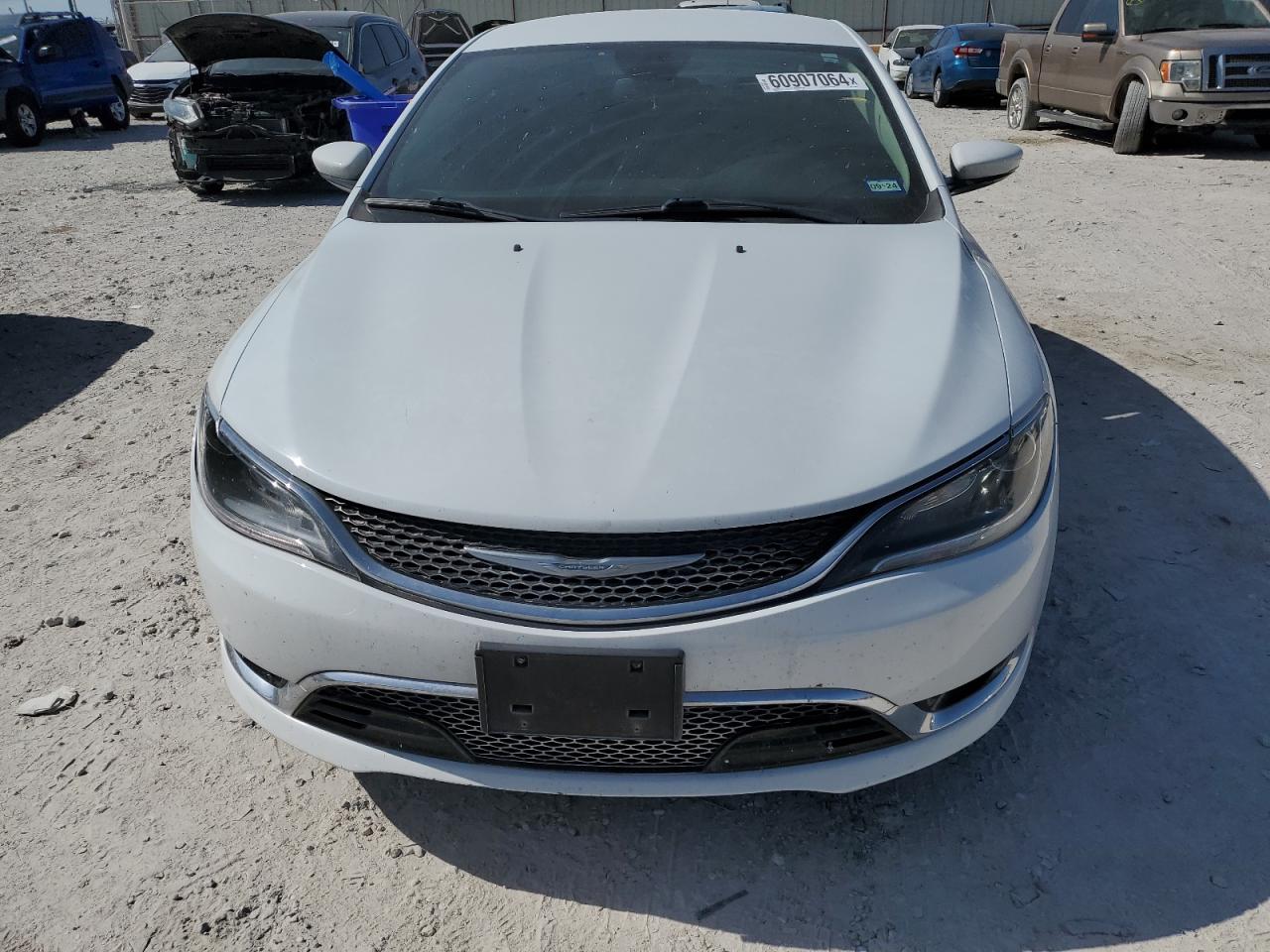 2015 Chrysler 200 C VIN: 1C3CCCCB2FN500907 Lot: 60907064