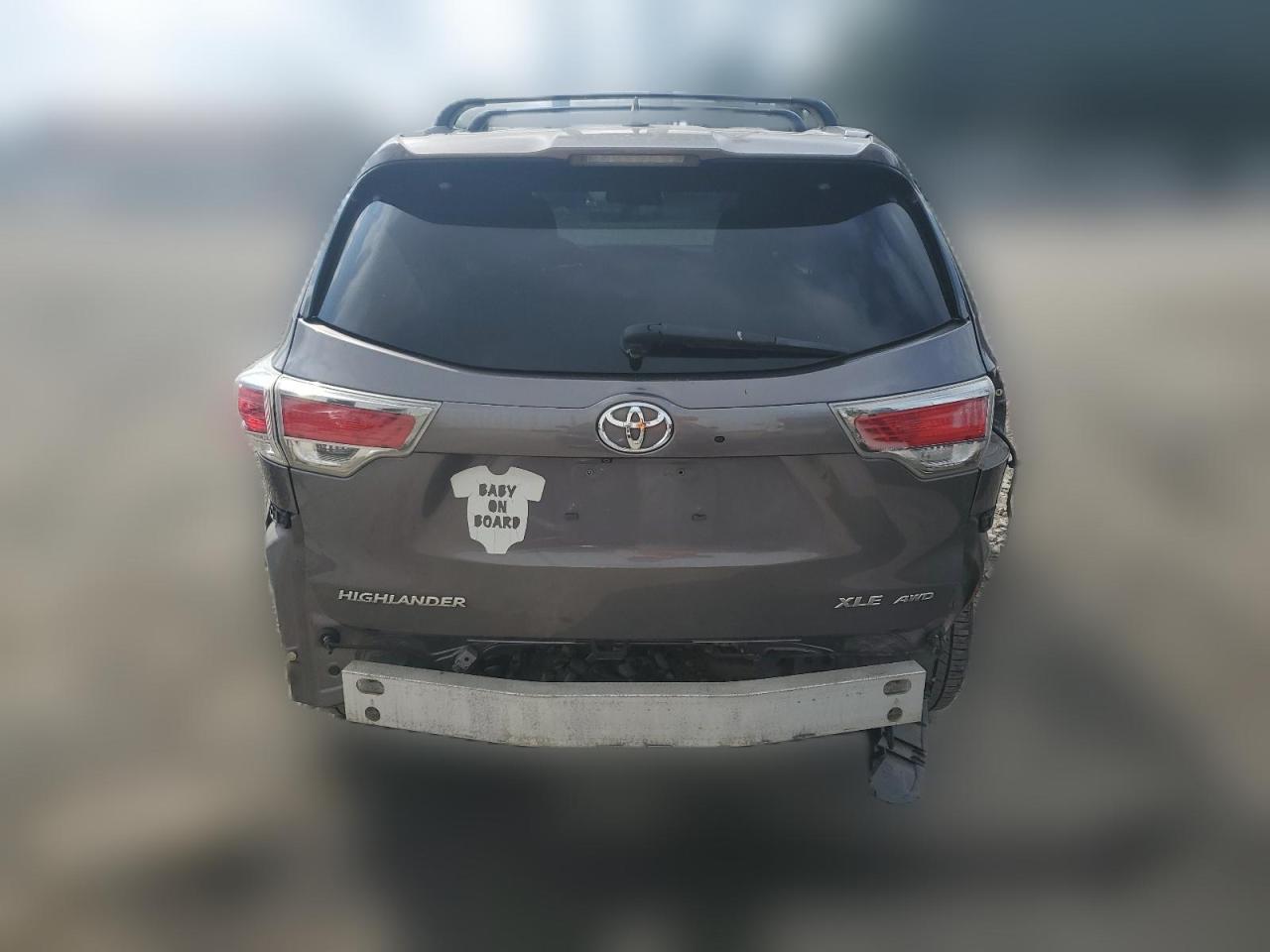 2015 Toyota Highlander Xle VIN: 5TDJKRFH0FS102811 Lot: 64504934