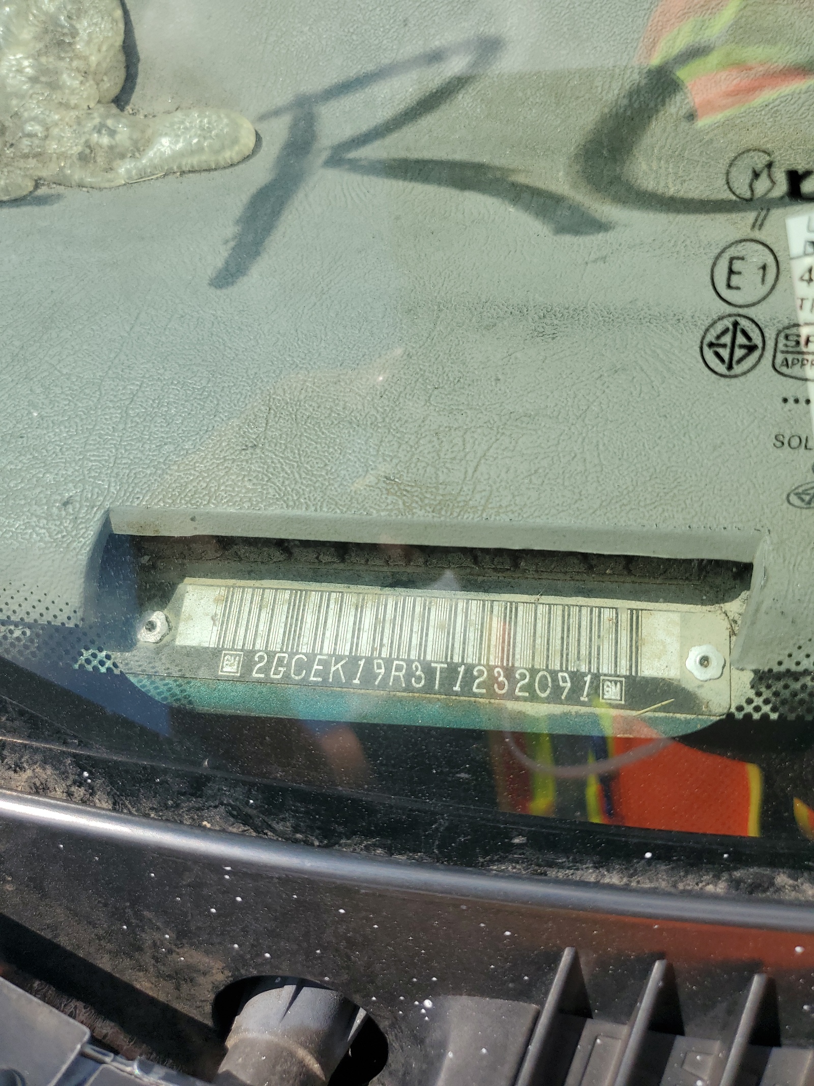 2GCEK19R3T1232091 1996 Chevrolet Gmt-400 K1500