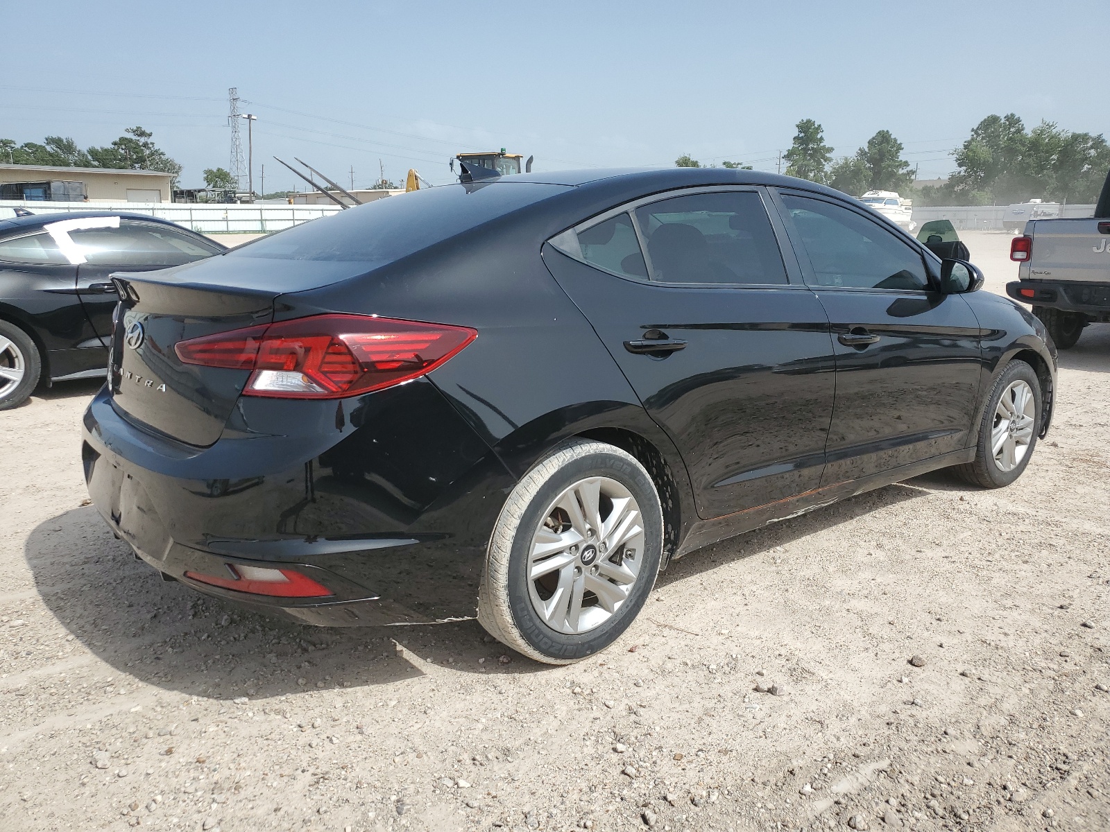 2019 Hyundai Elantra Sel vin: KMHD84LF5KU854751