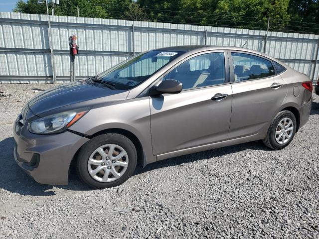 Sedans HYUNDAI ACCENT 2013 Brown