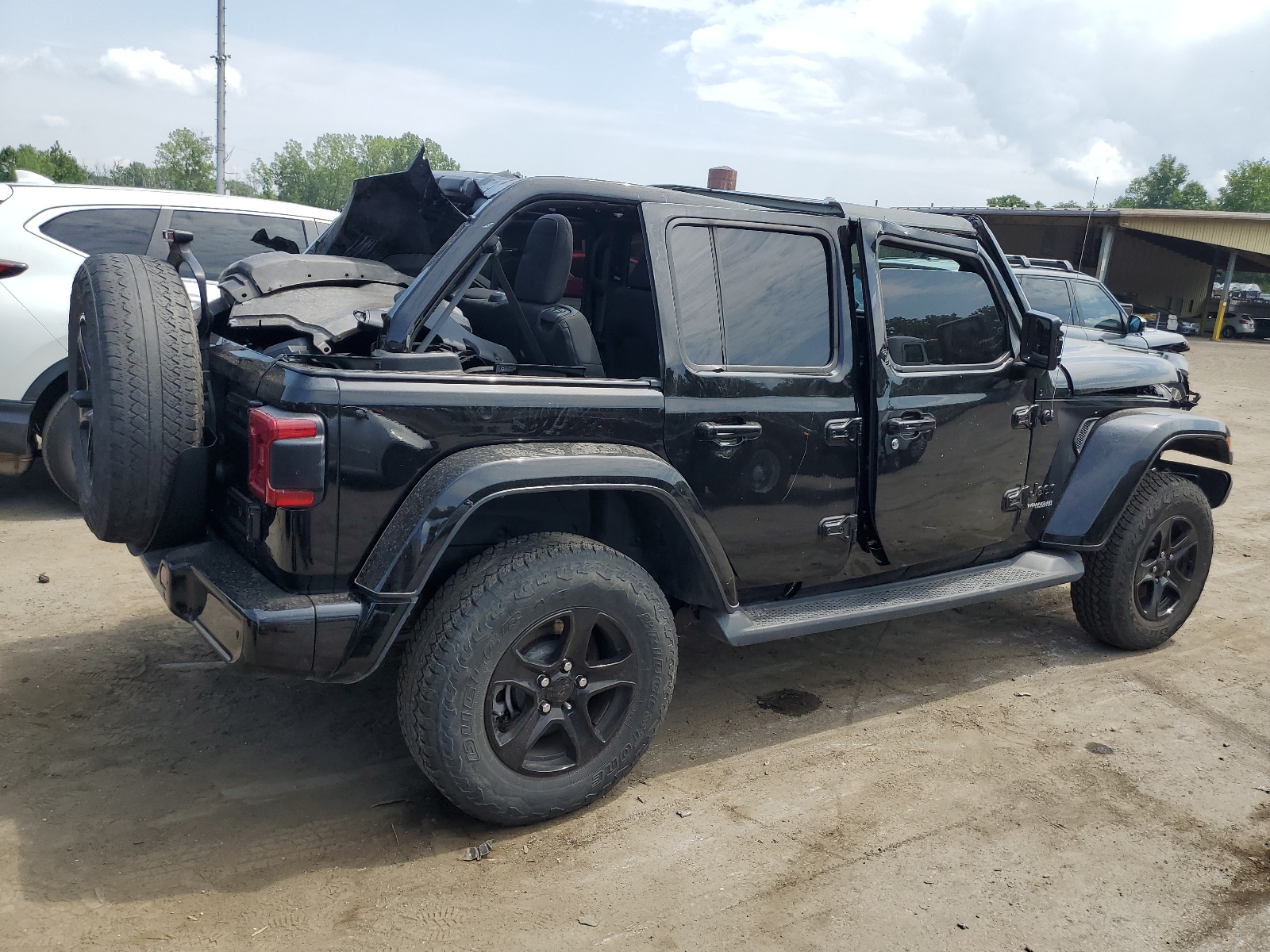 2021 Jeep Wrangler Unlimited Sahara vin: 1C4HJXEN5MW556921