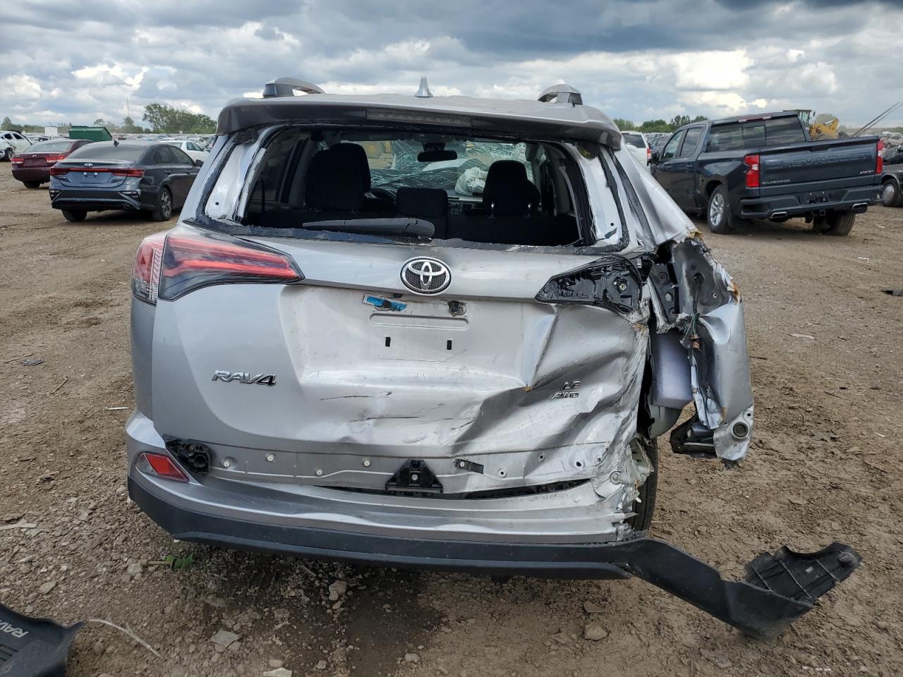 2017 Toyota Rav4 Le VIN: 2T3BFREV1HW681230 Lot: 61613514