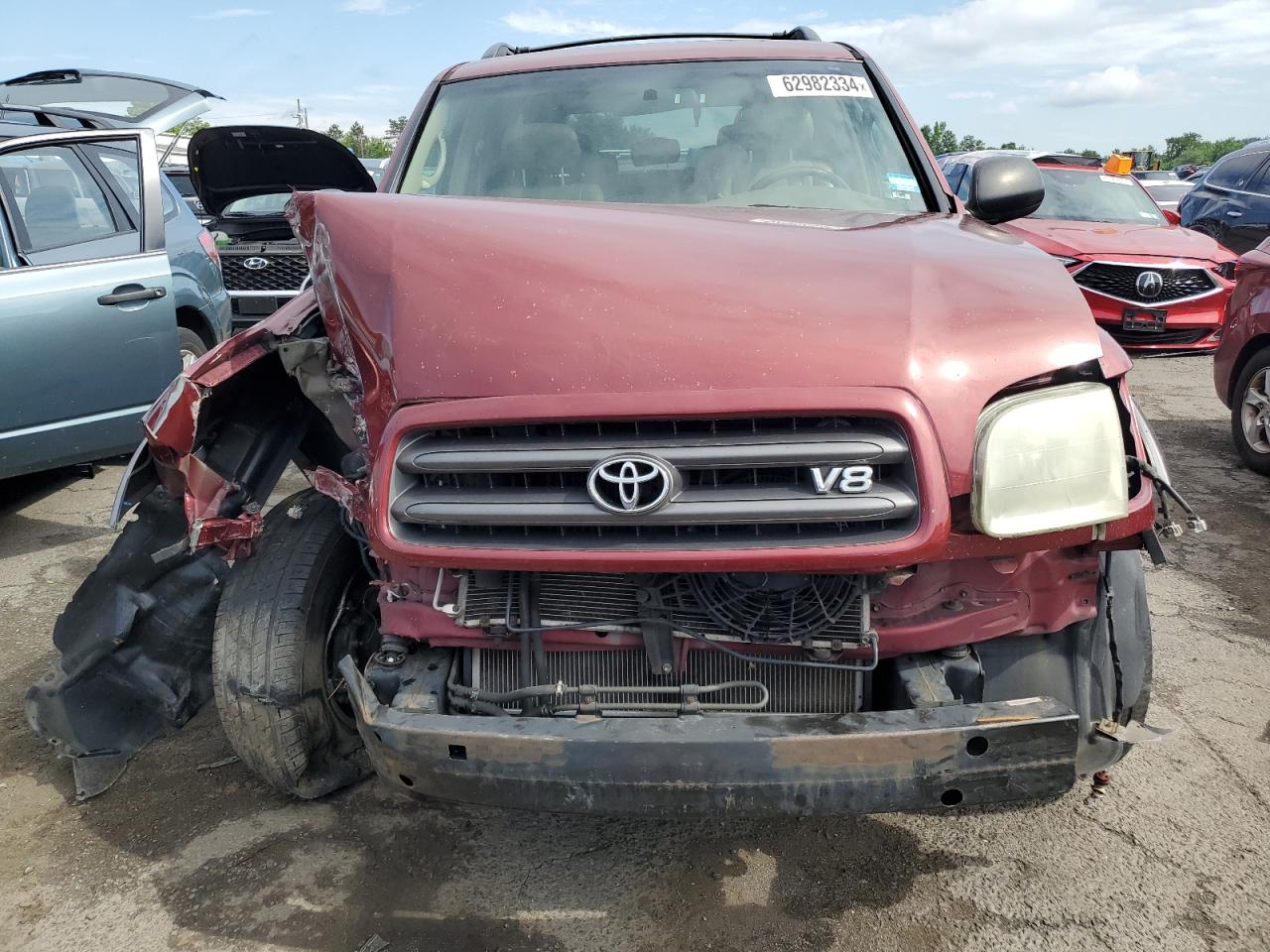 2004 Toyota Sequoia Sr5 VIN: 5TDBT44A14S229641 Lot: 62982334