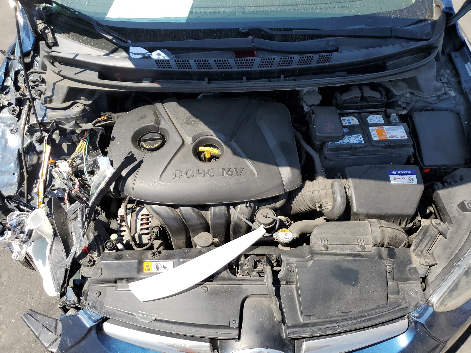 KMHDH4AE0EU163738 2014 Hyundai Elantra Se