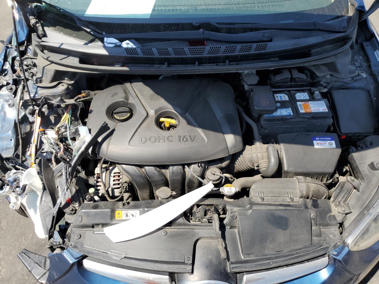 2014 Hyundai Elantra Se VIN: KMHDH4AE0EU163738 Lot: 64450704