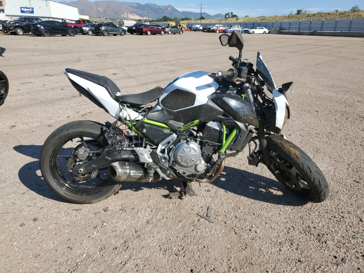 2017 Kawasaki Er650 H na sprzedaż w Colorado Springs, CO - Front End