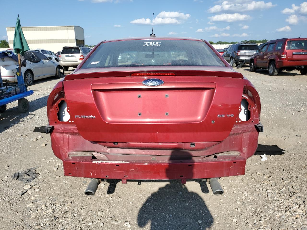 2008 Ford Fusion Se VIN: 3FAHP07138R158573 Lot: 63091314