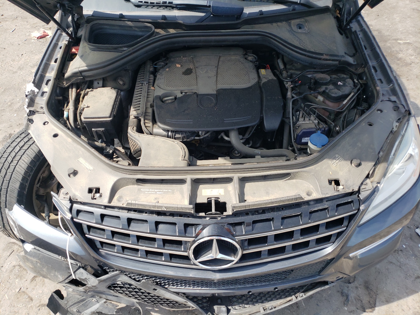 4JGDA5HB8FA530314 2015 Mercedes-Benz Ml 350 4Matic