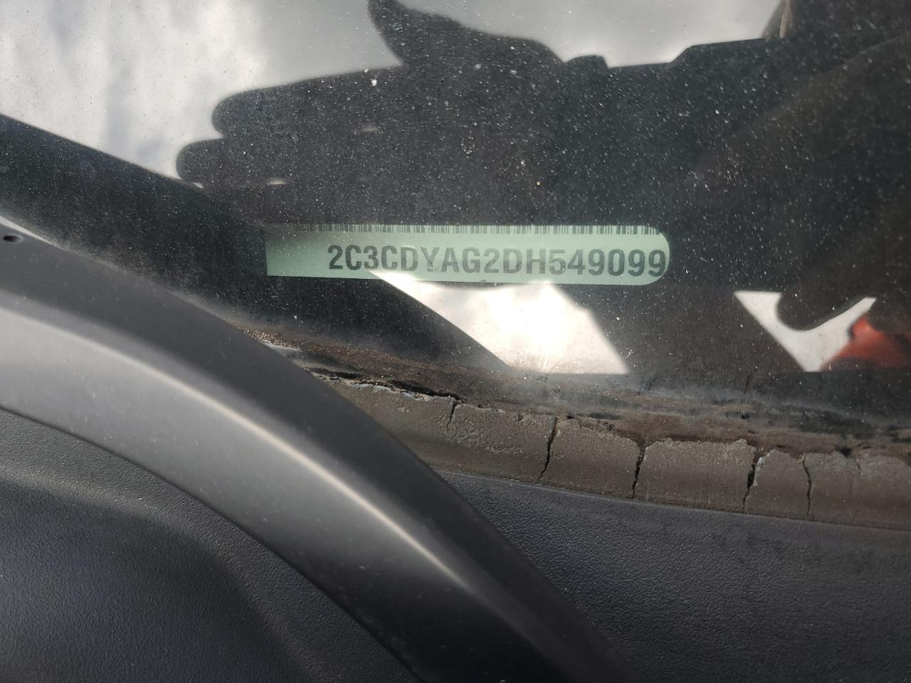 2013 Dodge Challenger Sxt VIN: 2C3CDYAG2DH549099 Lot: 64086604