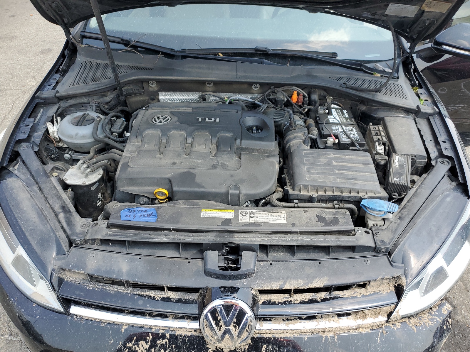 3VW2A7AU1FM030644 2015 Volkswagen Golf Tdi