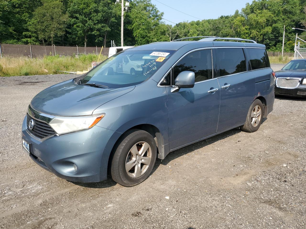2011 Nissan Quest S VIN: JN8AE2KP7B9011995 Lot: 64766734