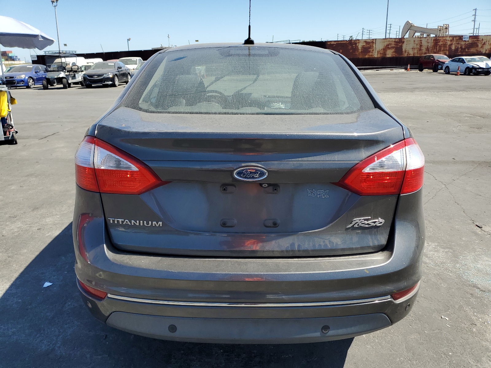 2015 Ford Fiesta Titanium vin: 3FADP4CJ7FM203522