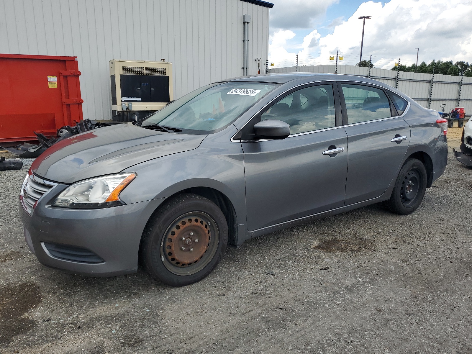 2015 Nissan Sentra S vin: 3N1AB7AP4FY311712