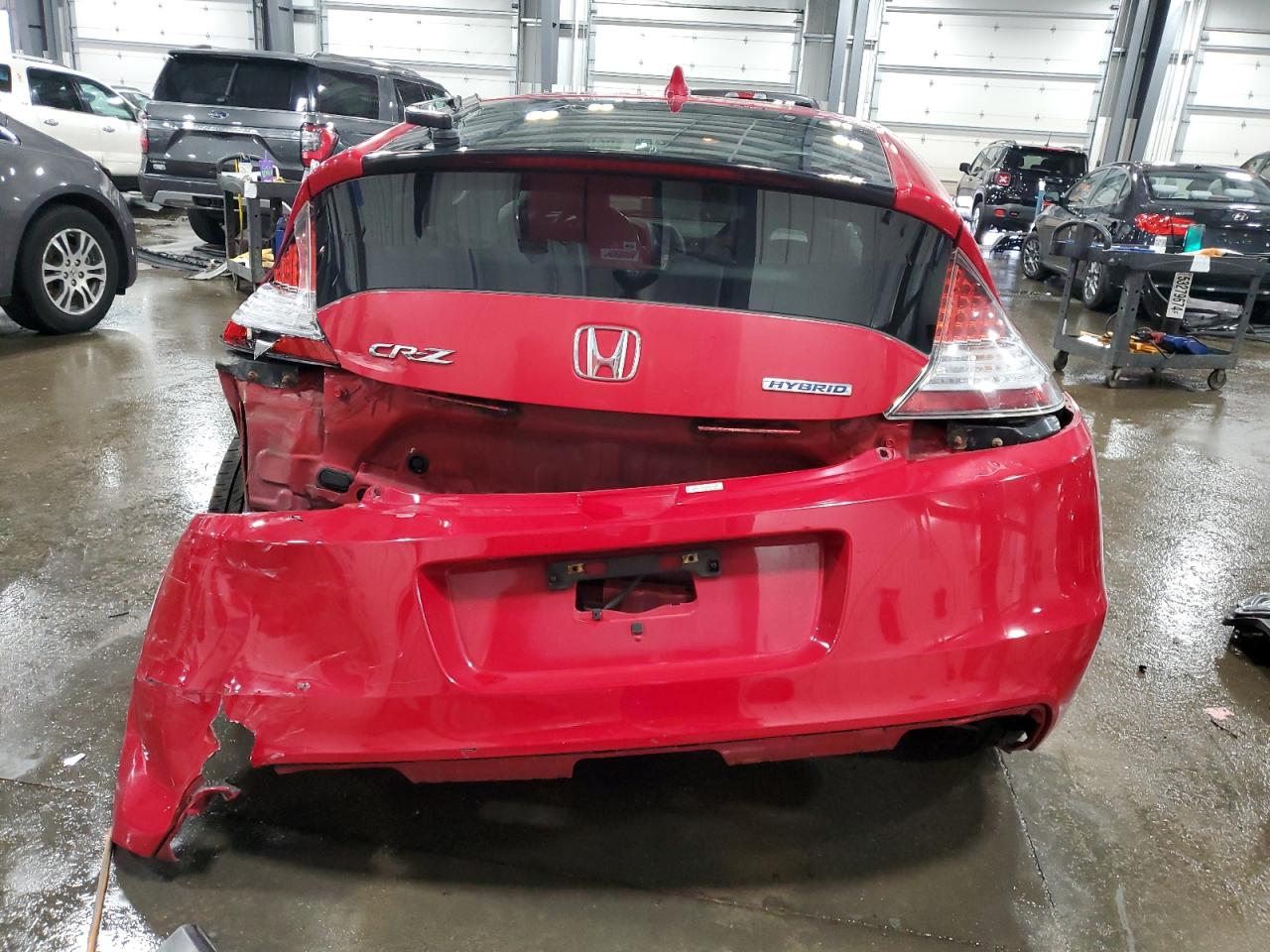 2011 Honda Cr-Z Ex VIN: JHMZF1D67BS005289 Lot: 62134324