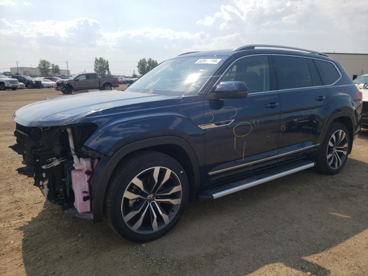 2022 Volkswagen Atlas Sel Premium R-Line VIN: 1V2FR2CA2NC501346 Lot: 62841194