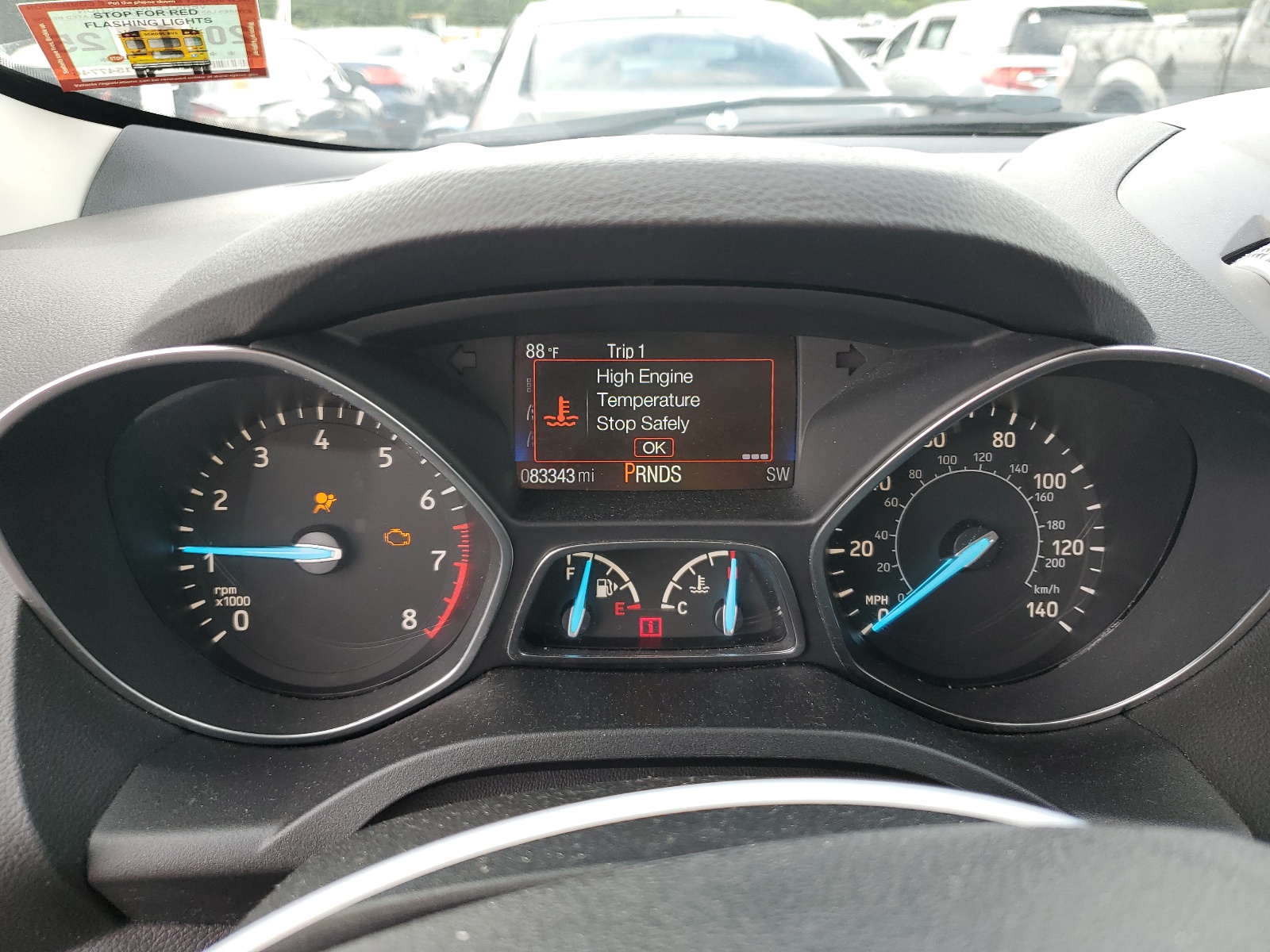 1FMCU0GD7HUD94672 2017 Ford Escape Se