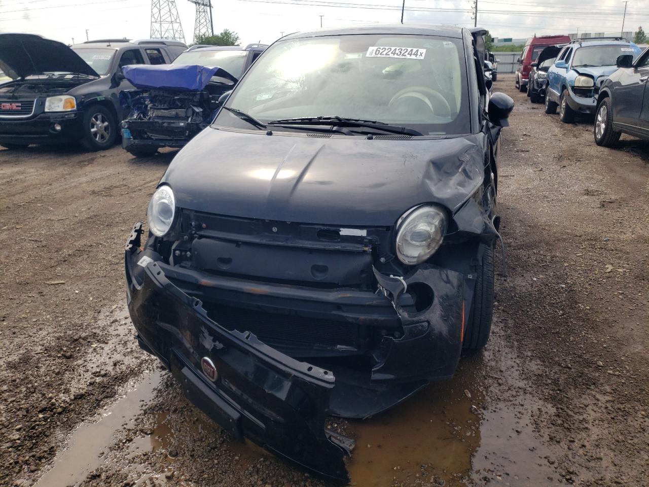 2015 Fiat 500 Pop VIN: 3C3CFFAR8FT507935 Lot: 62243244