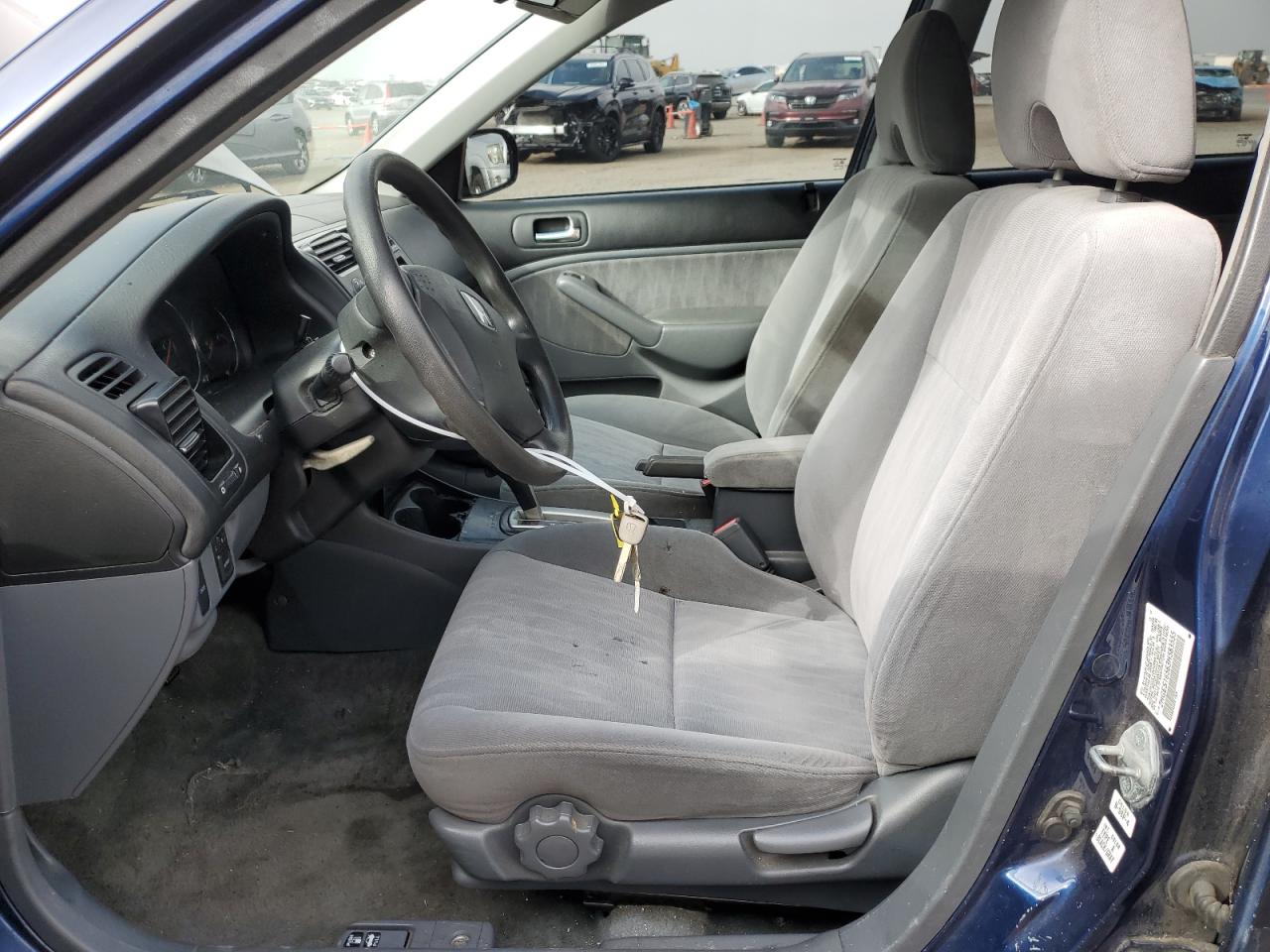 2003 Honda Civic Lx VIN: 2HGES16563H583555 Lot: 65586844