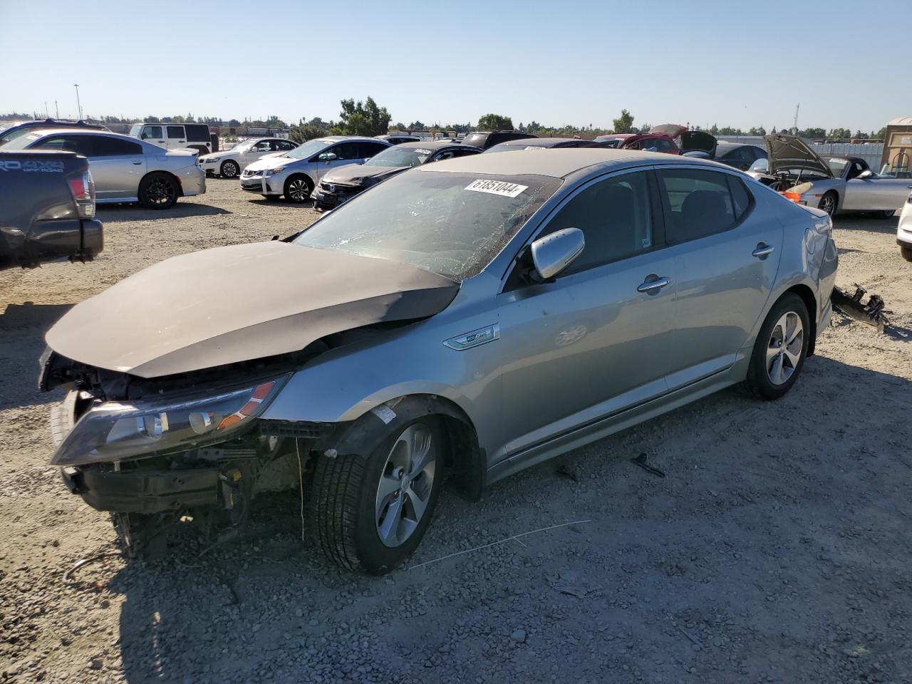 2016 Kia Optima Hybrid VIN: KNAGM4AD0G5096900 Lot: 61851044