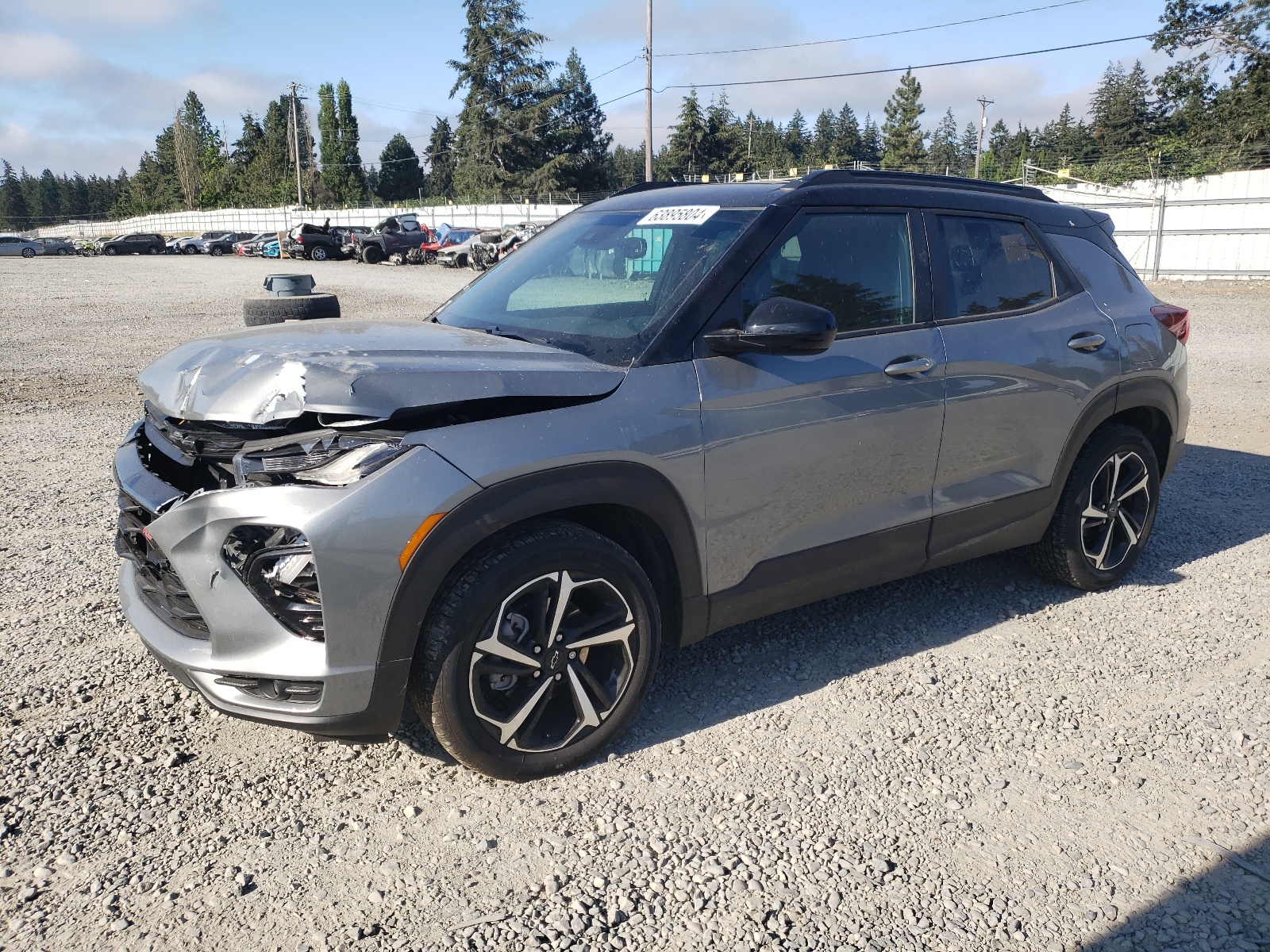 2023 Chevrolet Trailblazer Rs vin: KL79MTSL0PB185005