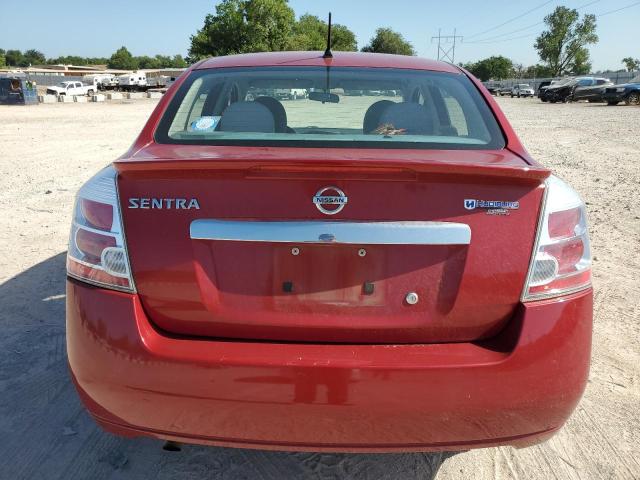  NISSAN SENTRA 2012 Красный