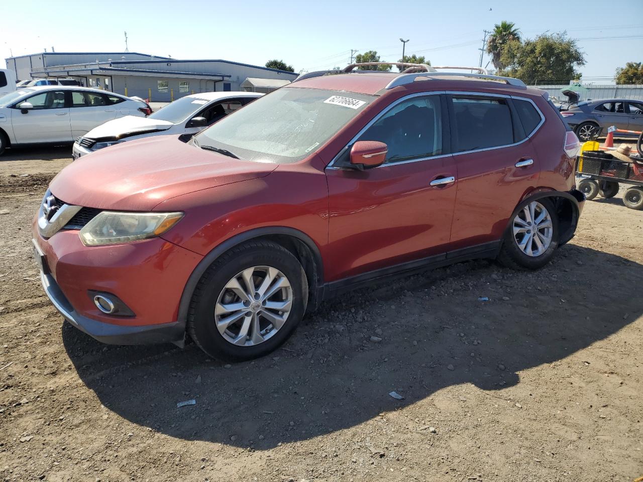 2014 Nissan Rogue S VIN: 5N1AT2MT6EC866248 Lot: 62706664