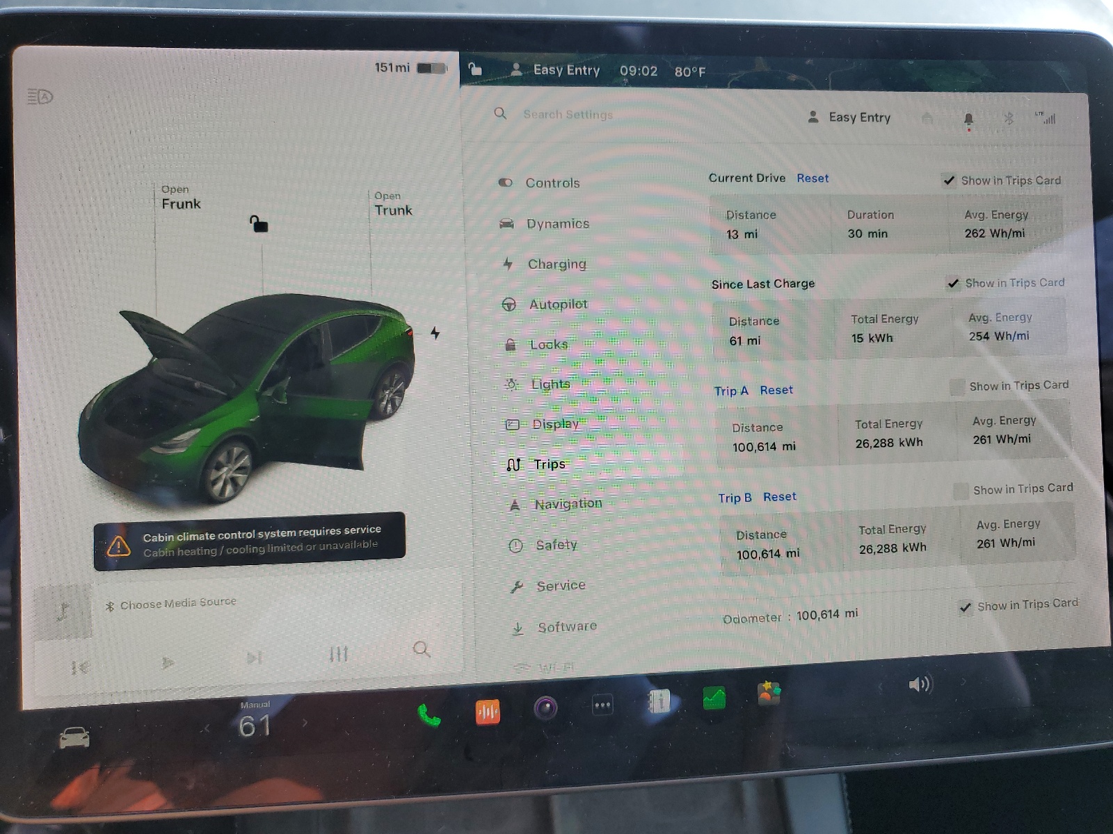 5YJYGAEE1MF190245 2021 Tesla Model Y