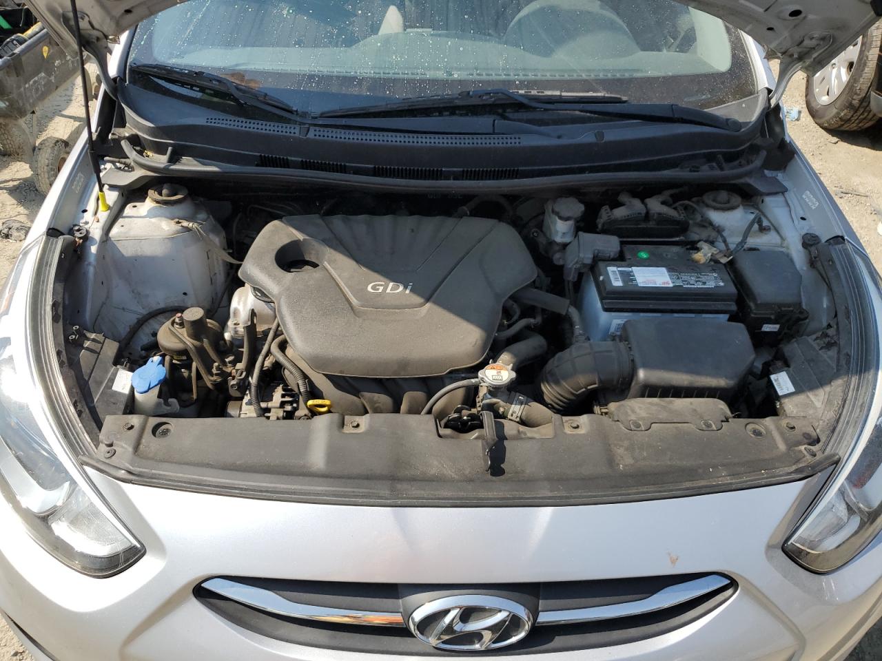 2015 Hyundai Accent Gls VIN: KMHCT4AE2FU819336 Lot: 63063884