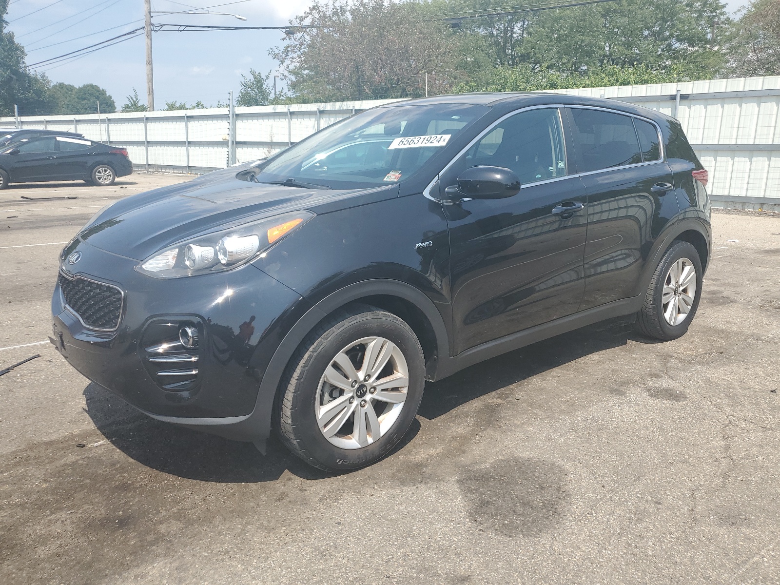 2018 Kia Sportage Lx vin: KNDPMCAC7J7458897