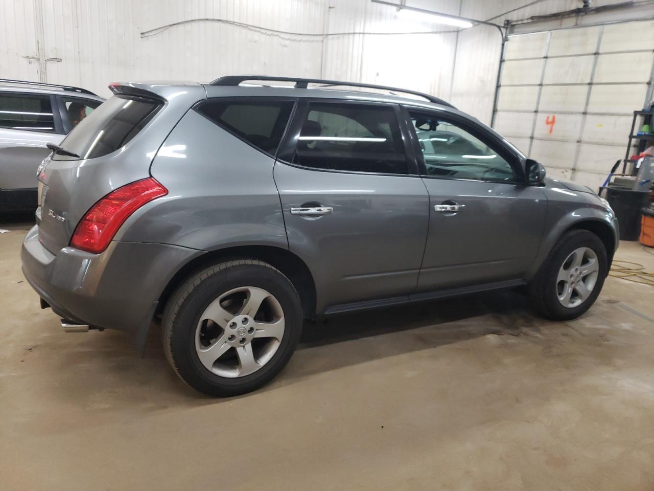 2005 Nissan Murano Sl VIN: JN8AZ08W45W408755 Lot: 62264774