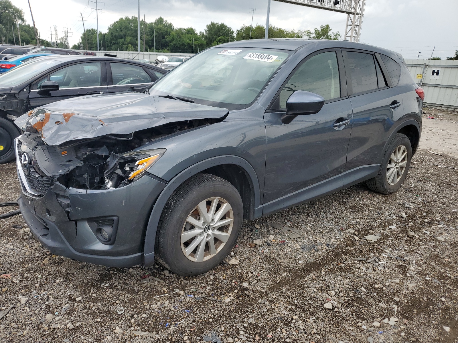 2013 Mazda Cx-5 Touring vin: JM3KE4CE6D0138678