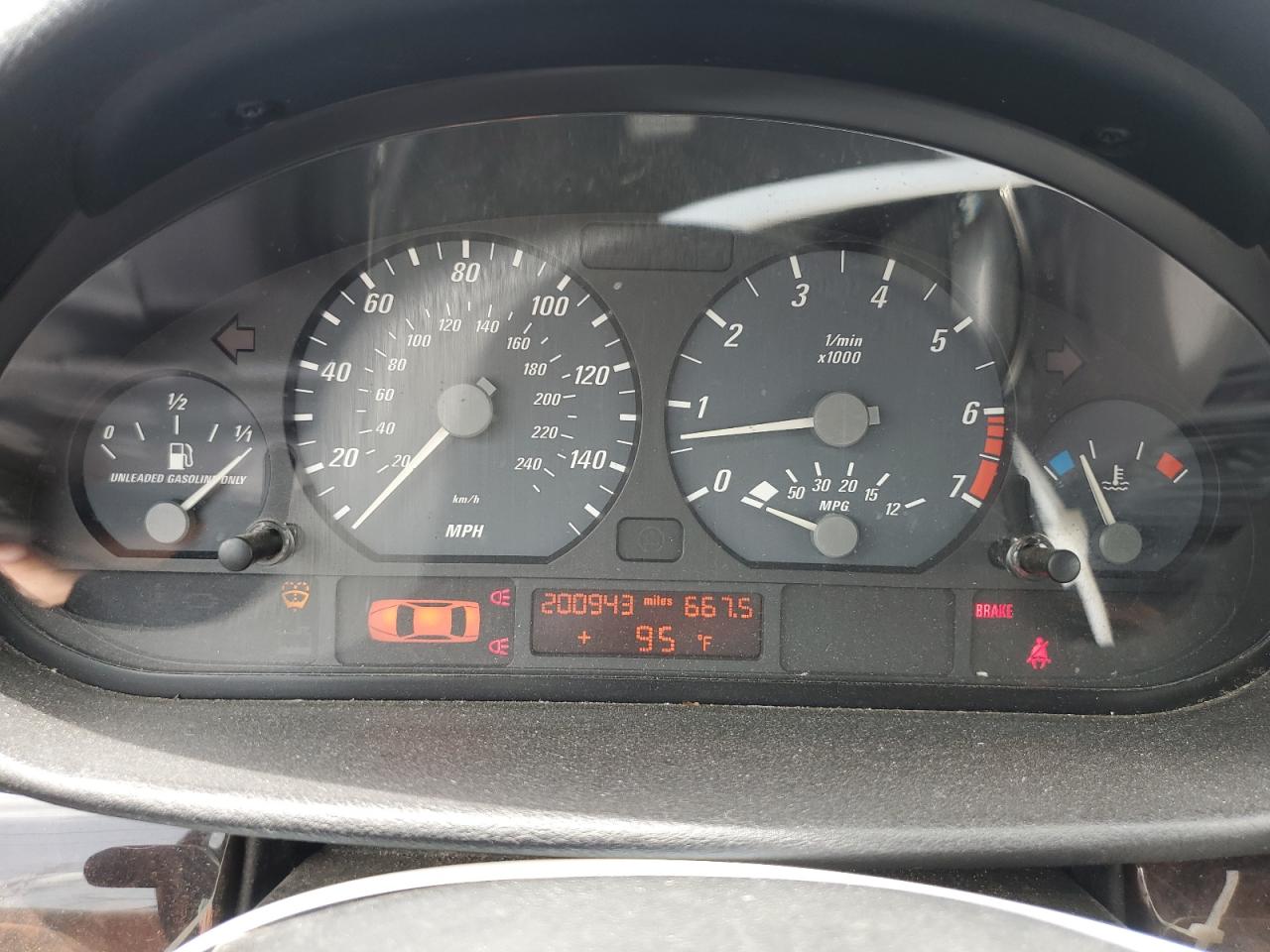 2003 BMW 325 Ci VIN: WBABS33463JY43912 Lot: 62444044