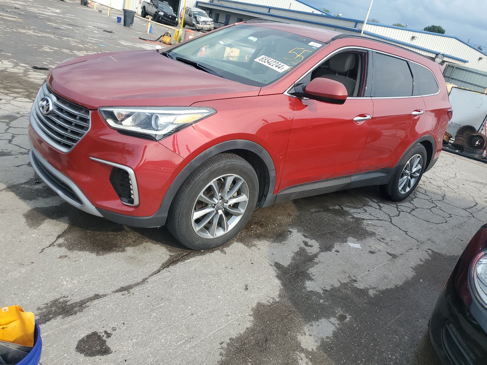 2017 Hyundai Santa Fe Se vin: KM8SM4HF6HU196491