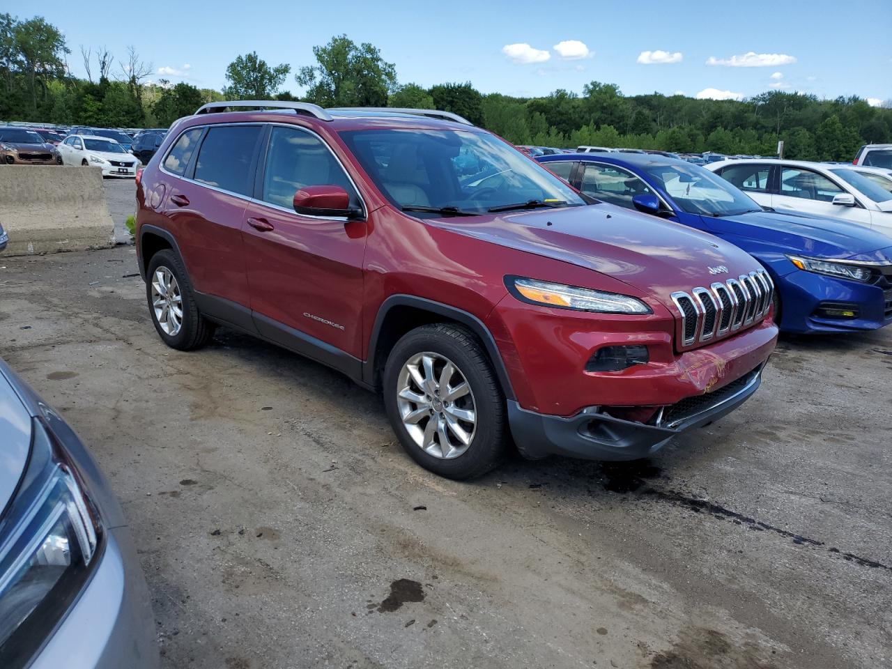 2016 Jeep Cherokee Limited VIN: 1C4PJMDS5GW182140 Lot: 63549044