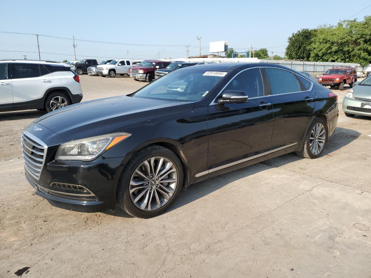 2015 Hyundai Genesis 3.8L VIN: KMHGN4JE0FU021946 Lot: 63918894