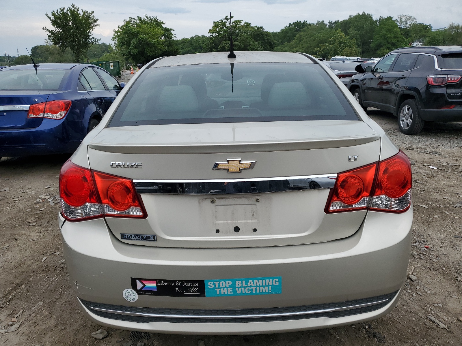 2013 Chevrolet Cruze Lt vin: 1G1PC5SBXD7302760