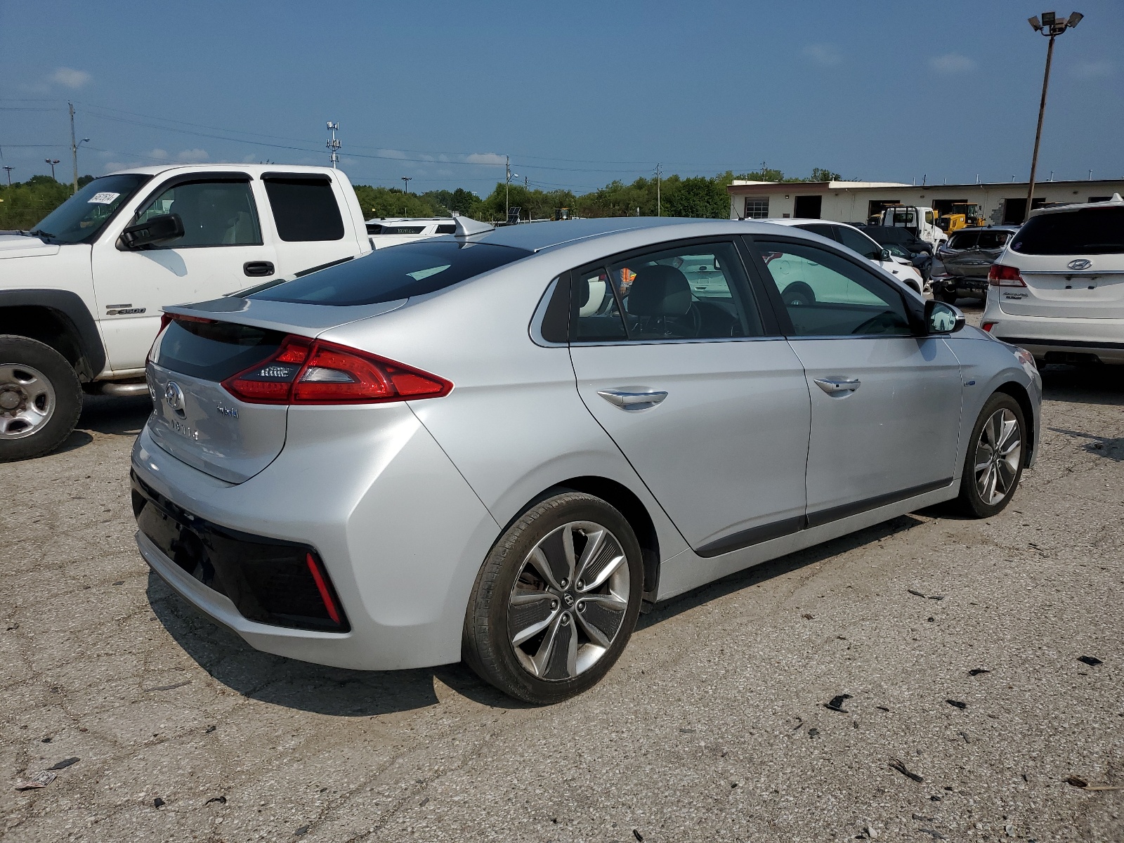 2017 Hyundai Ioniq Limited vin: KMHC85LC4HU049033