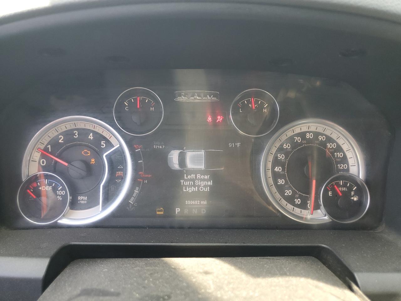 2014 Ram 2500 Slt VIN: 3C6UR5JLXEG134909 Lot: 63702654