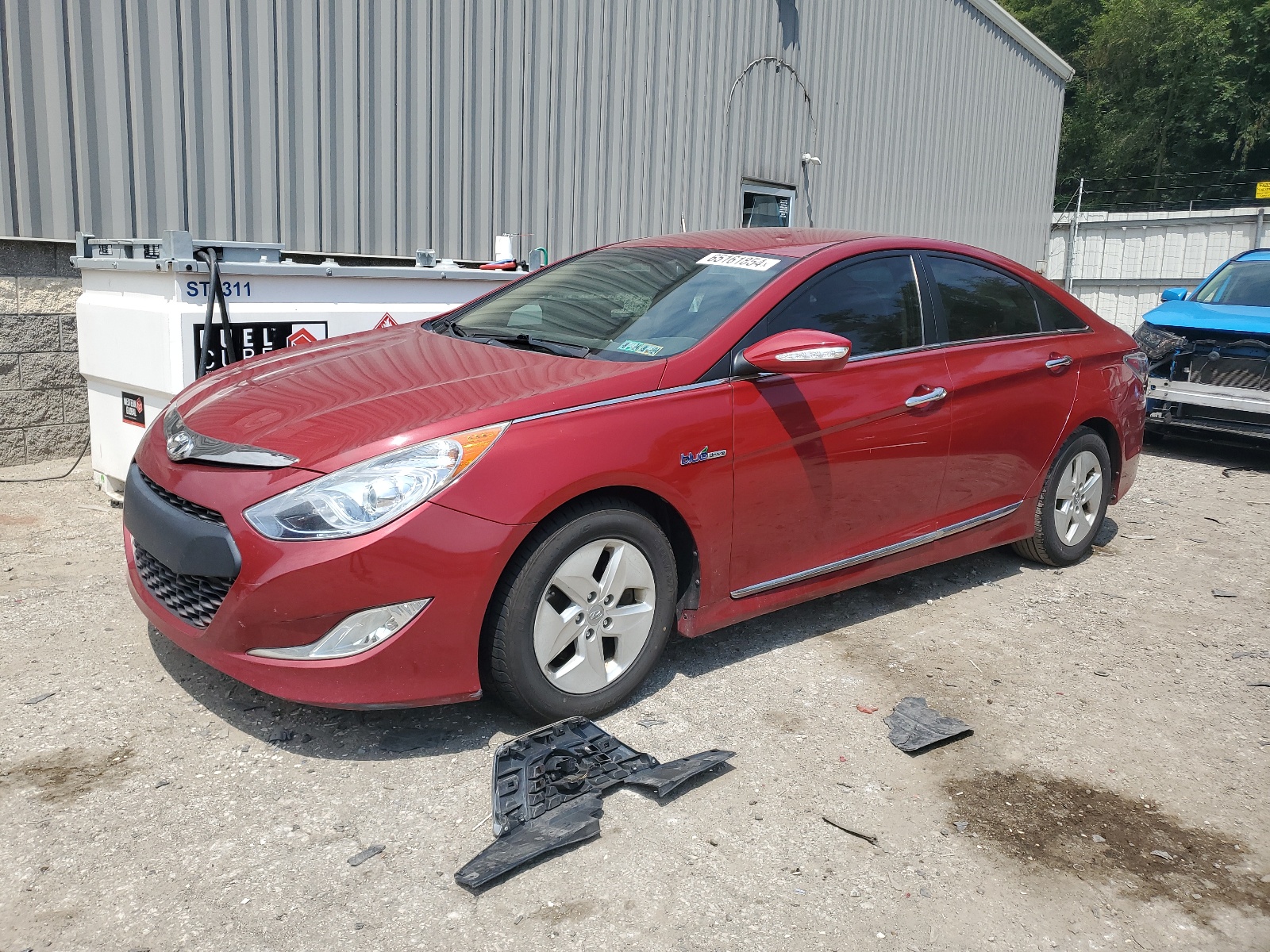 2012 Hyundai Sonata Hybrid vin: KMHEC4A41CA028793