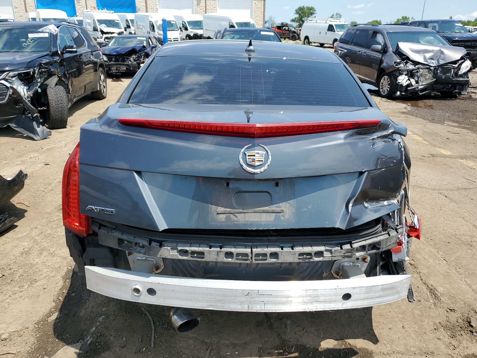 1G6AB5RA3D0155237 2013 Cadillac Ats Luxury