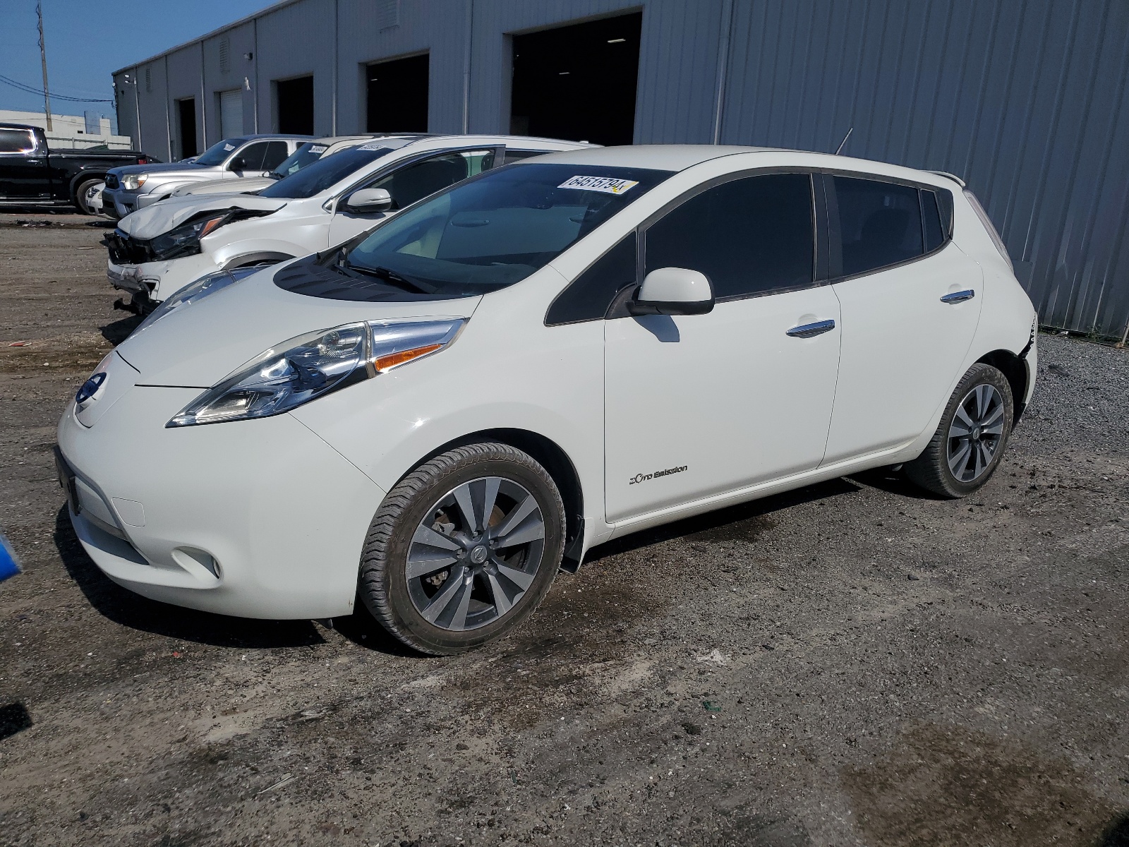 2015 Nissan Leaf S vin: 1N4AZ0CP5FC317577