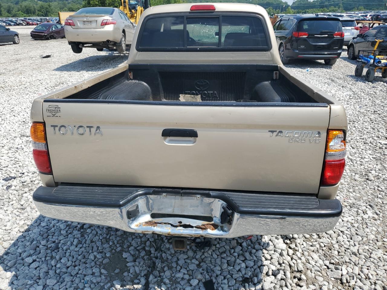 2003 Toyota Tacoma Double Cab VIN: 5TEHN72N63Z293106 Lot: 62249824