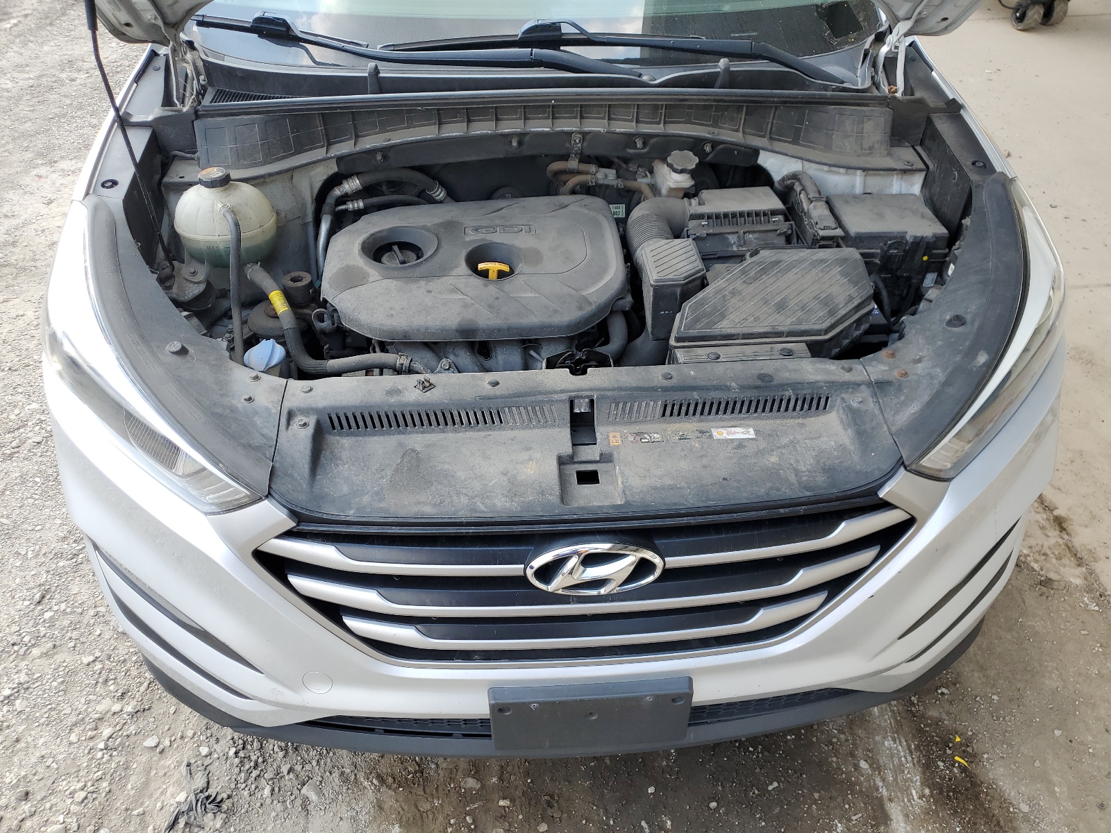 2018 Hyundai Tucson Sel vin: KM8J3CA43JU722597