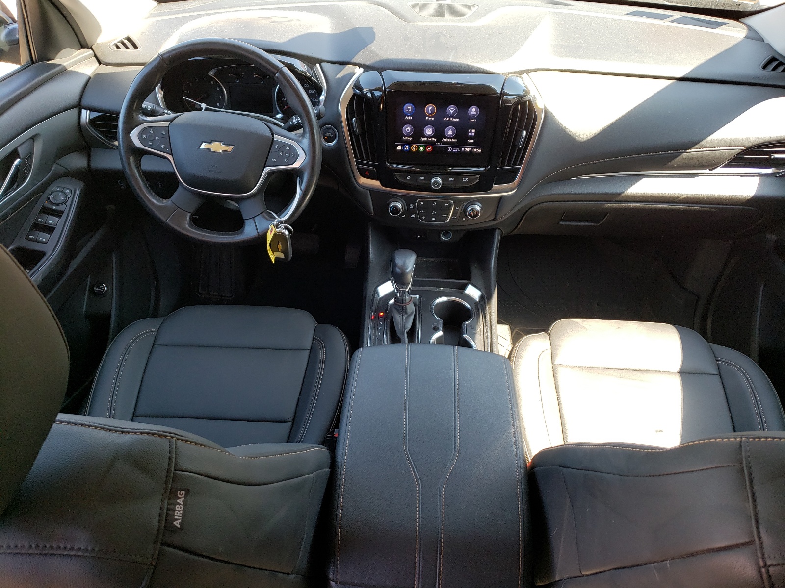 1GNEVHKW8MJ147004 2021 Chevrolet Traverse Lt