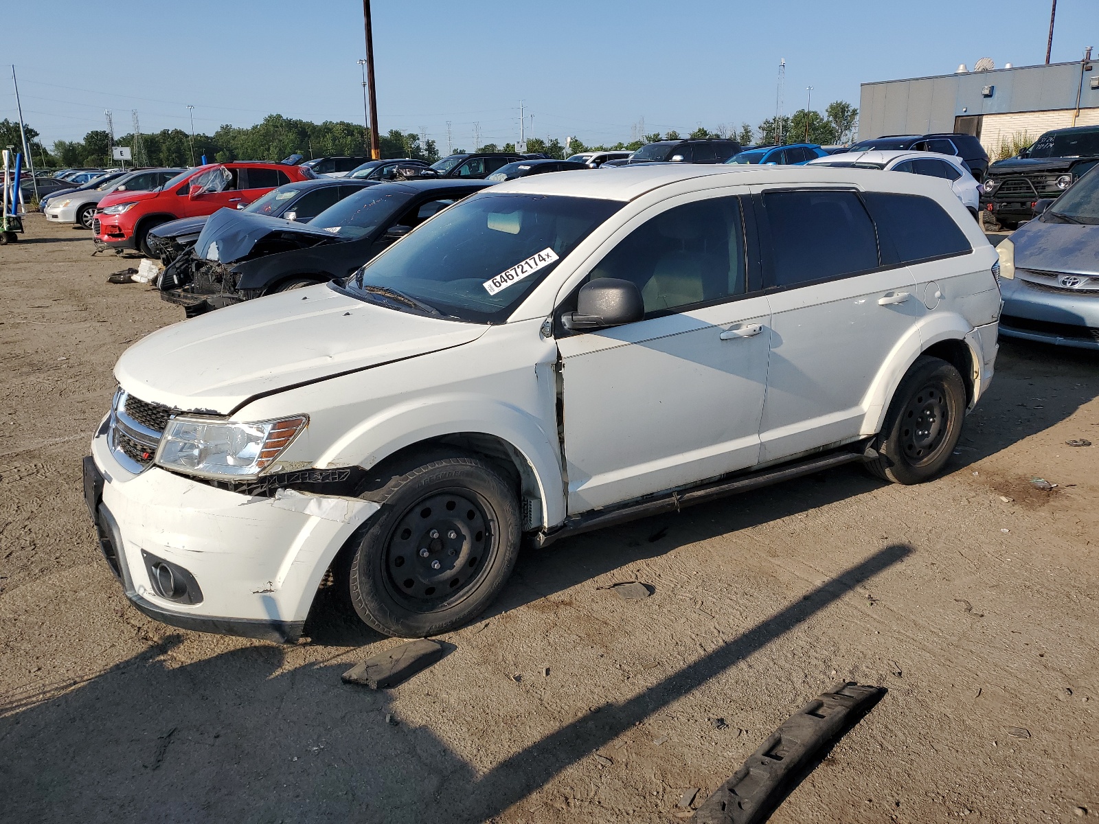 2014 Dodge Journey Se vin: 3C4PDCAB1ET117469