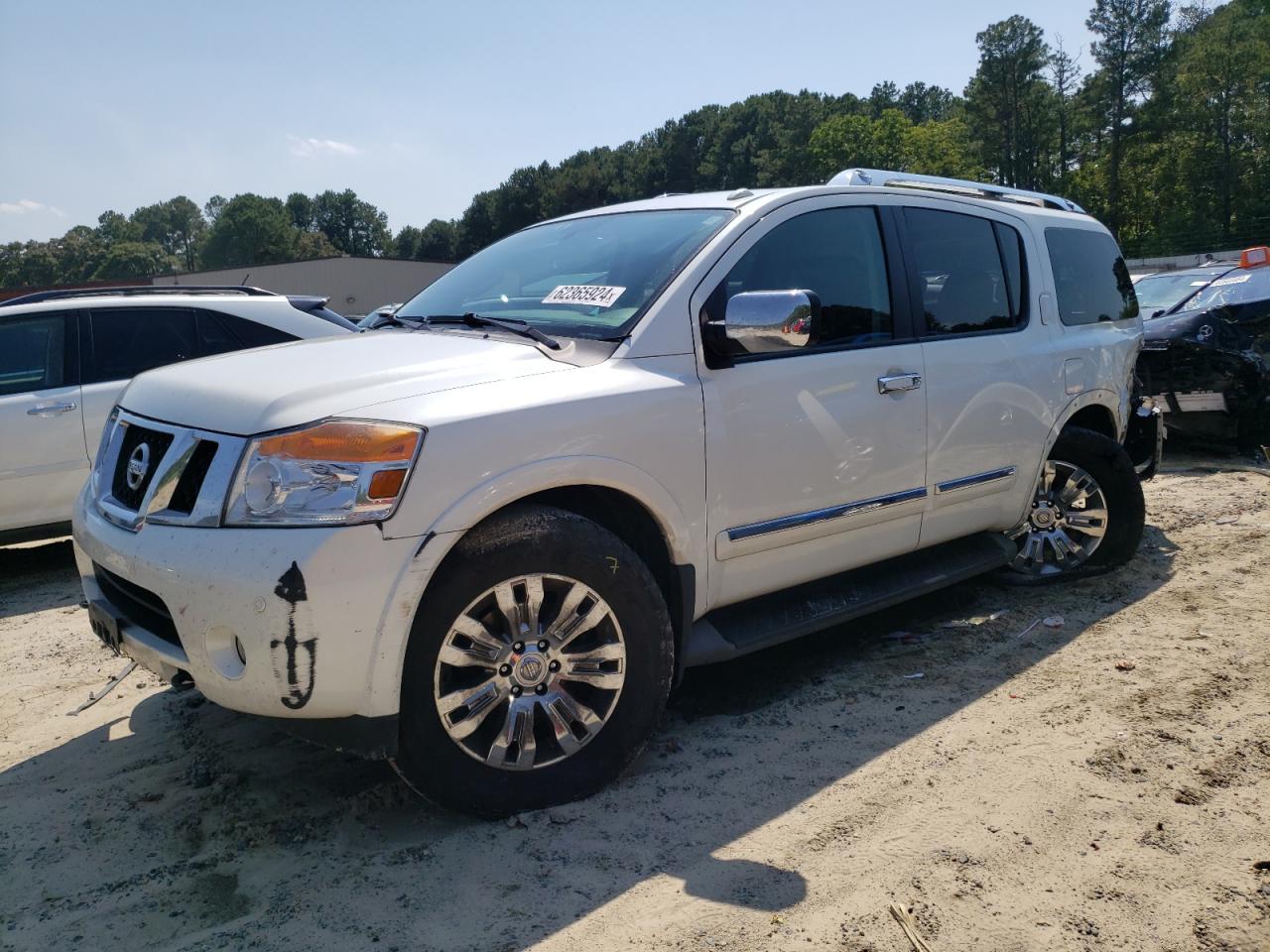 2015 Nissan Armada Platinum VIN: 5N1AA0NE4FN622078 Lot: 63968754